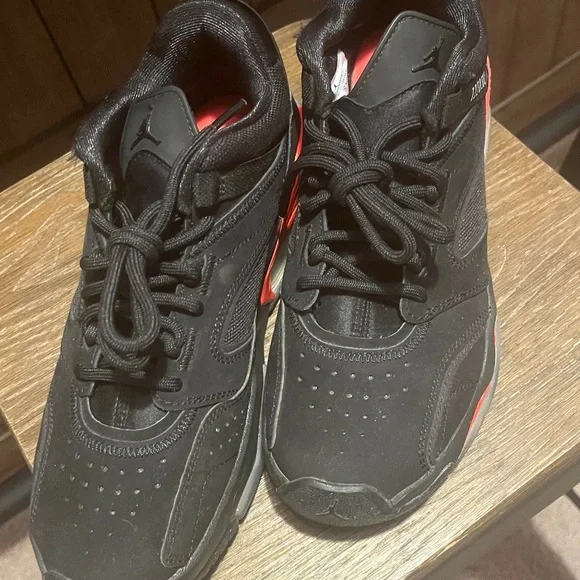 Nike Jordan Point Lane Black and Red Sneakers